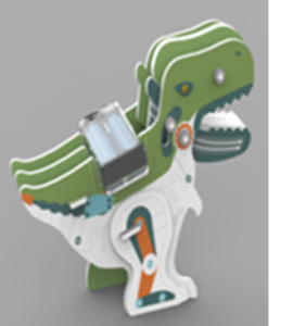 Модель для сборки по робототехнике "Динозавр"